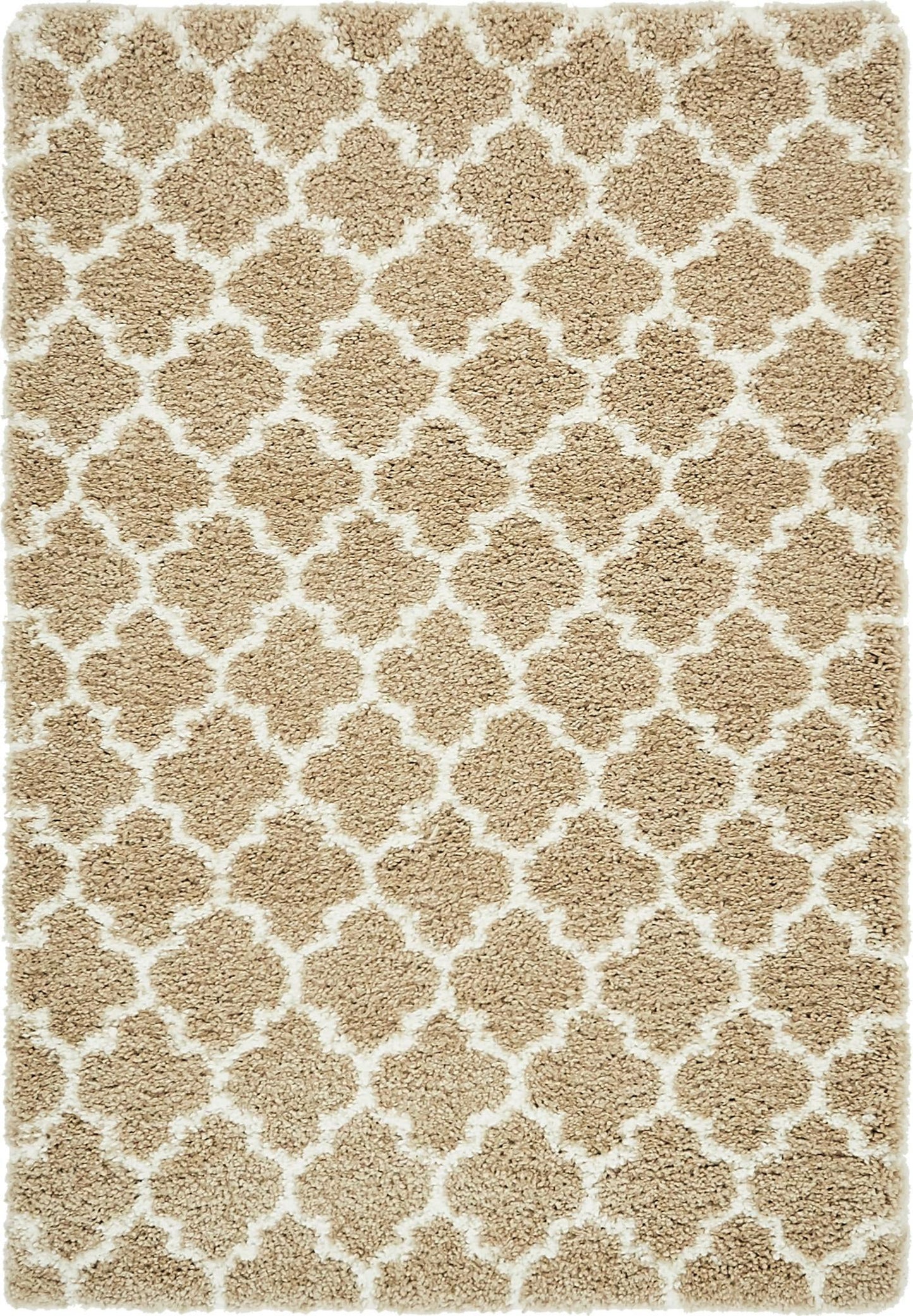 Teppich "MARA Shaggy" Rechteckig Beige-Grau diverse Größen
