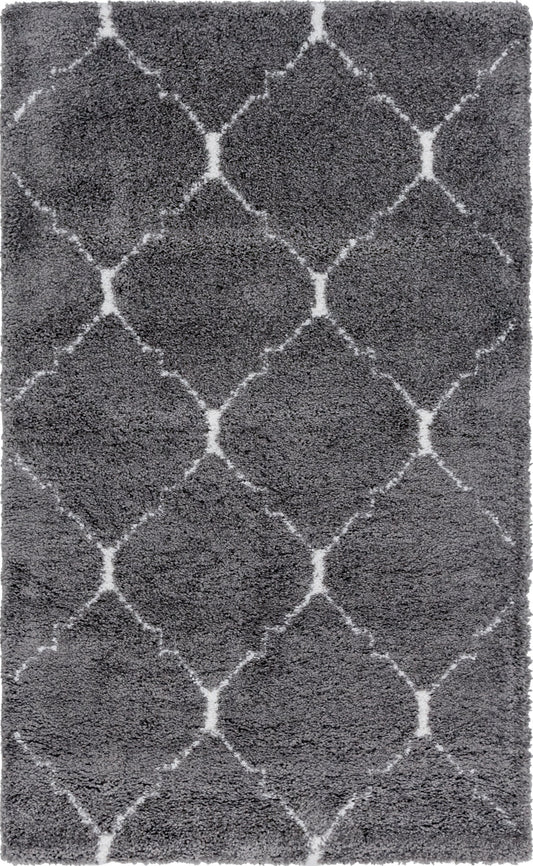Teppich "MARA Shaggy" Rechteckig Grau 150x245 cm