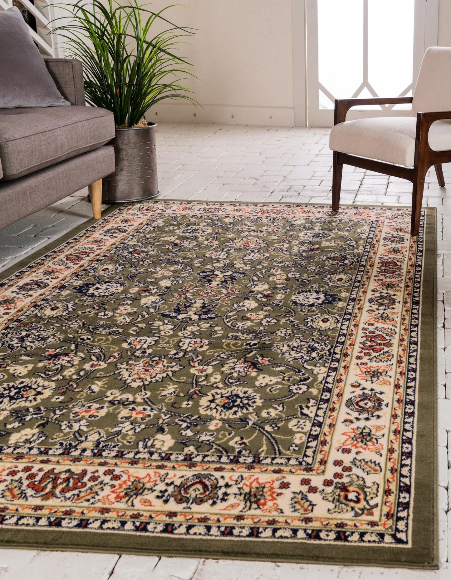 Teppich "UPPer Class" Rechteckig Oliv 65x90 cm