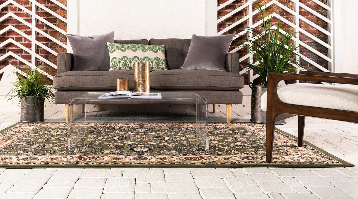 Teppich "UPPer Class" Rechteckig Oliv 65x90 cm