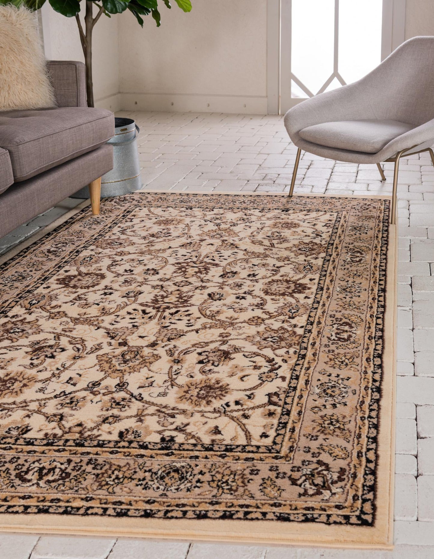 Teppich "UPPer Class" Rechteckig Elfenbein 155x245 cm