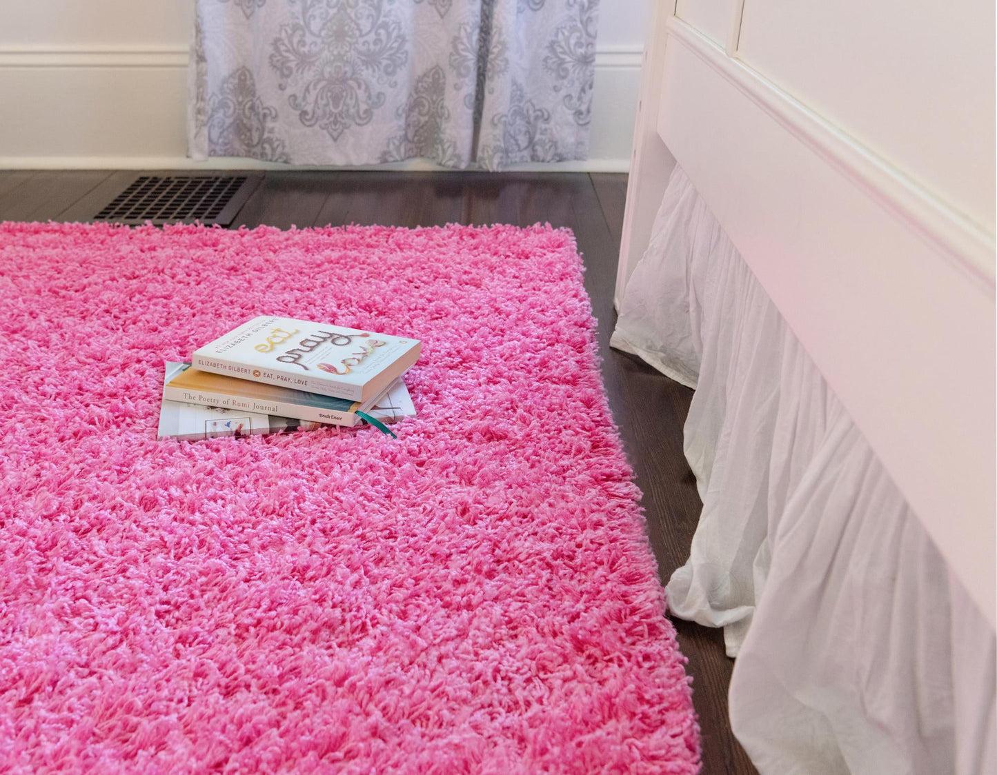 Teppich "HIGH-FLOR" Rechteckig Pink diverse Größen