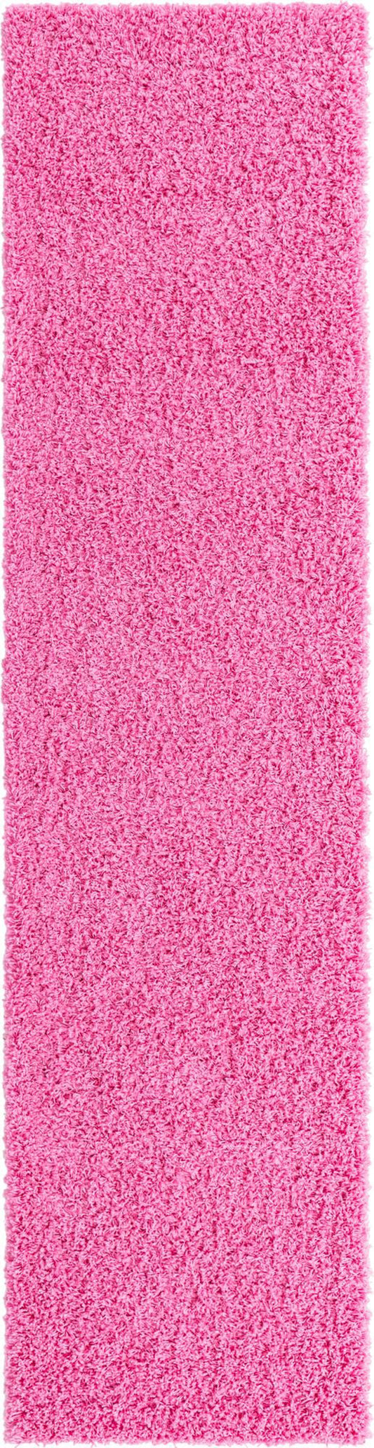 Teppich "HIGH-FLOR" Läufer Pink 75x305 cm