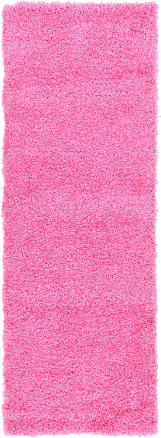 Teppich "HIGH-FLOR" Läufer Pink 65x195 cm