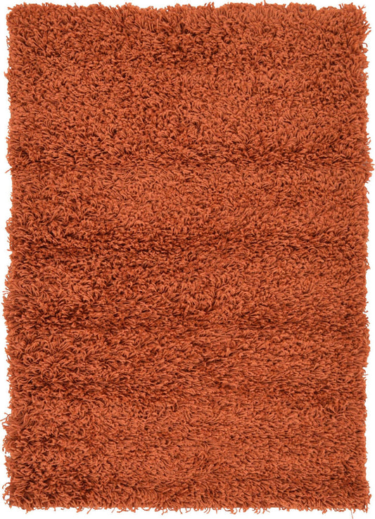 Teppich "HIGH-FLOR" Rechteckig Terracotta 65x90 cm