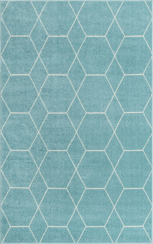 Teppich "FROZEN" Rechteckig Hellblau 150x245 cm