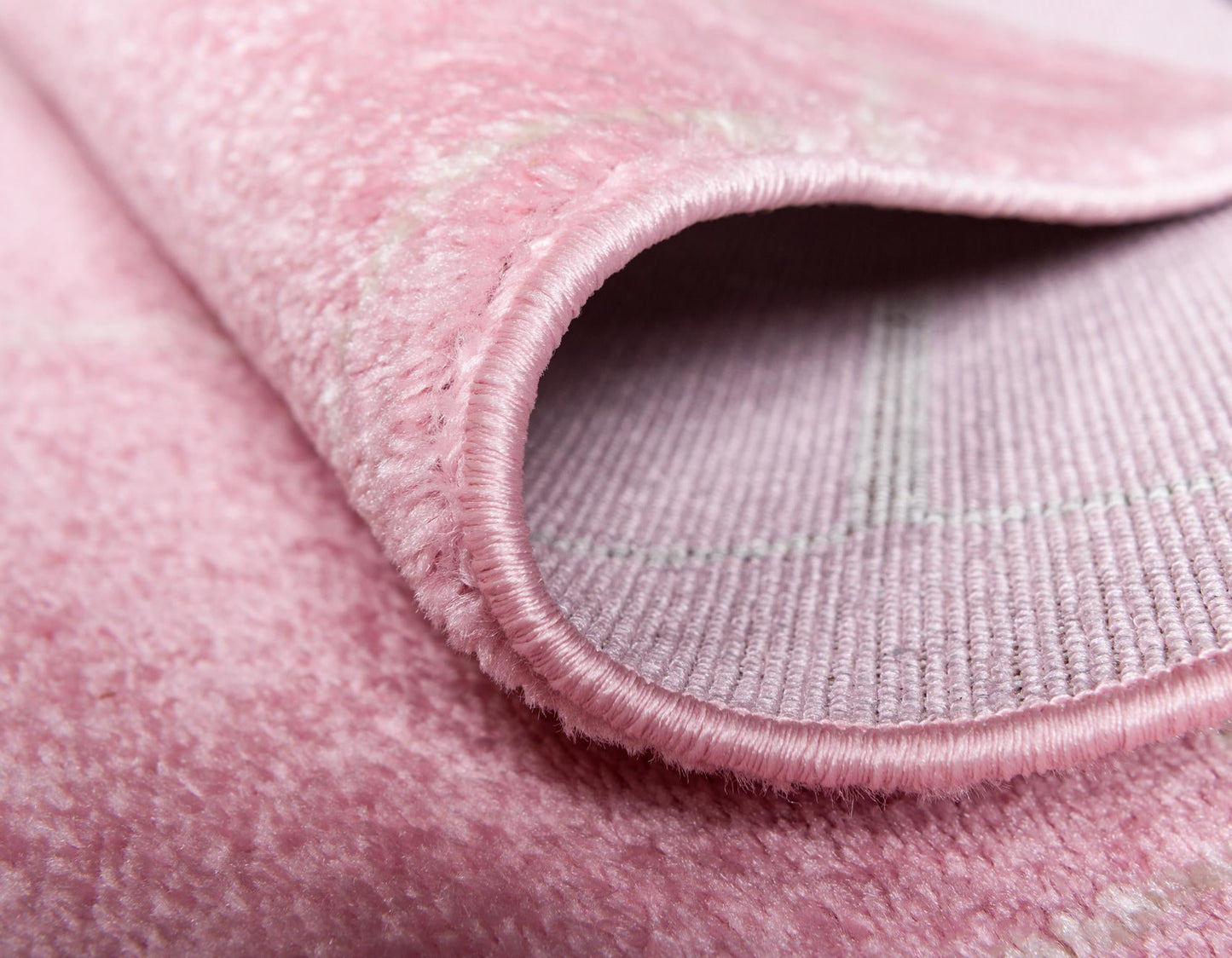 Teppich "FROZEN" Rechteckig Rosa diverse Größen