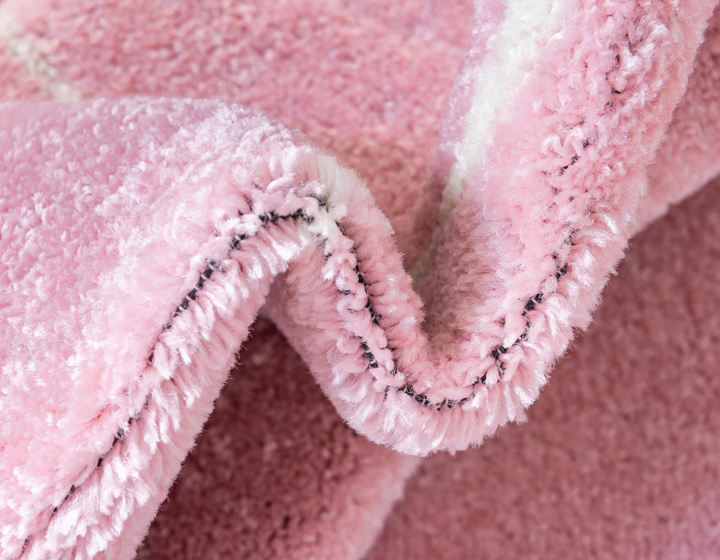 Teppich "FROZEN" Rechteckig Rosa diverse Größen