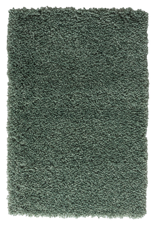 Hochflor Teppich SHAGGY hellgrün rechteckig diverse Größen