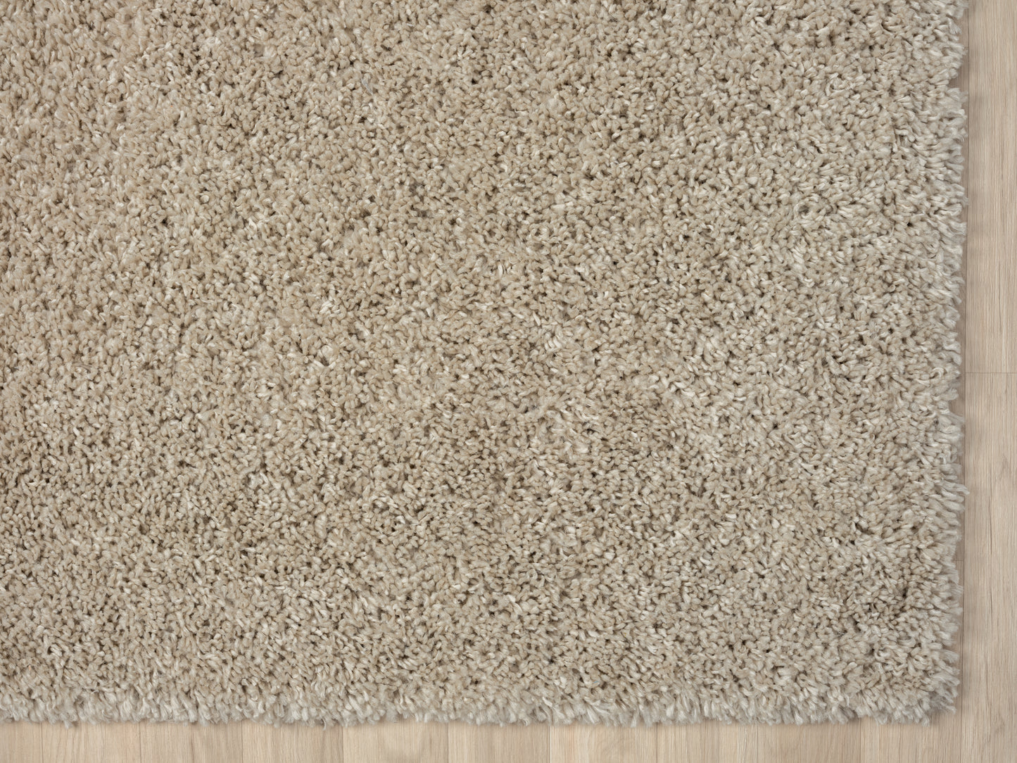 Hochflor Teppich SHAGGY beige rechteckig diverse Größen