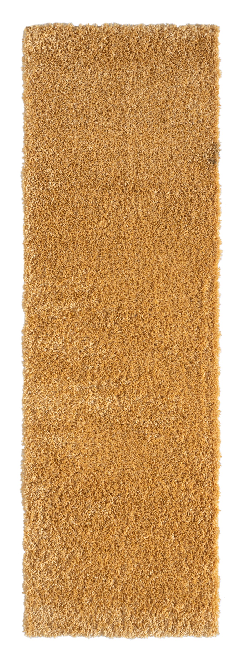 Hochflor Teppich SHAGGY goldgelb rechteckig diverse Größen