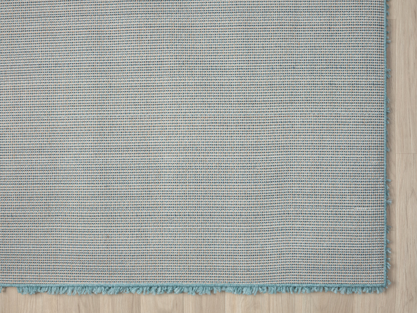 Hochflor Teppich SHAGGY hellblau rechteckig diverse Größen