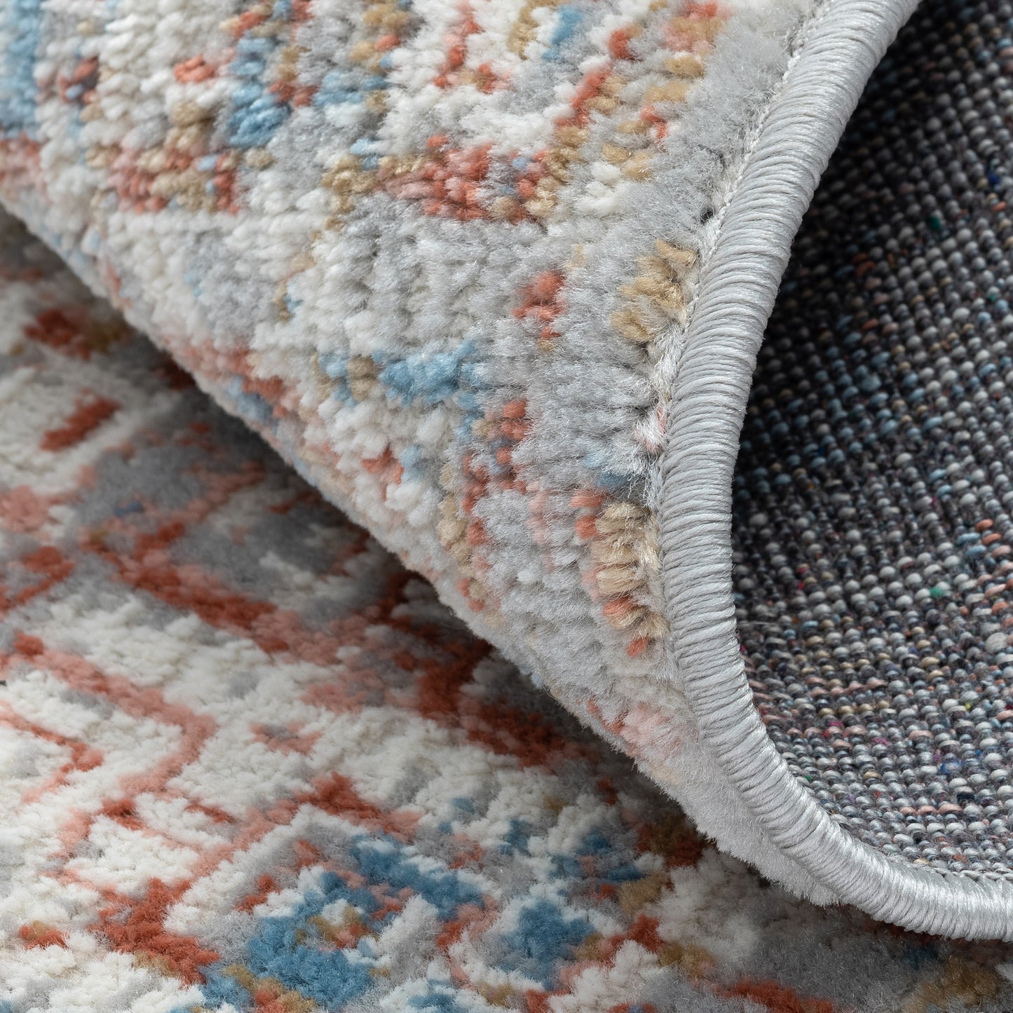 Teppich ASPETTO rund multi-color 120 x 120 cm