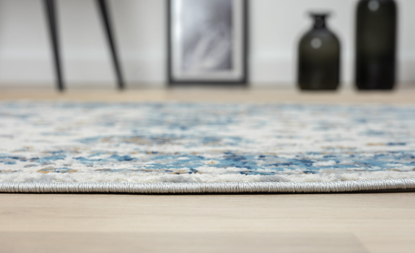 Teppich HERIZ rund multi-color 120 x 120 cm