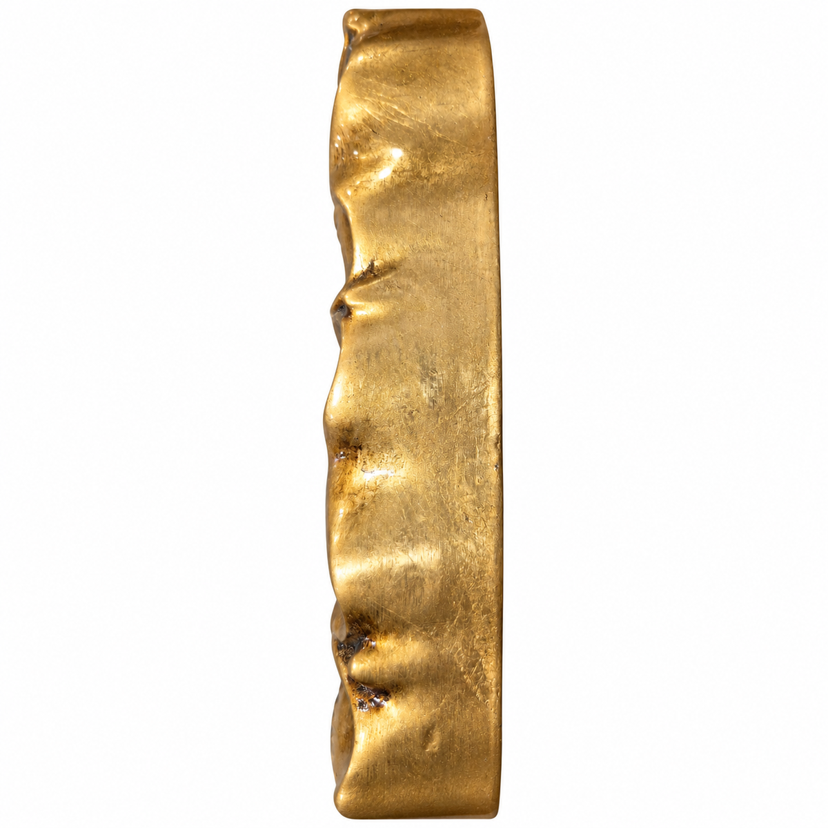 Moderner Wandspiegel AINA 70cm gold-antik Akzentspiegel