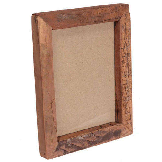 Massiver Photorahmen VECCHIO für 15x20cm Photos recyceltes Holz