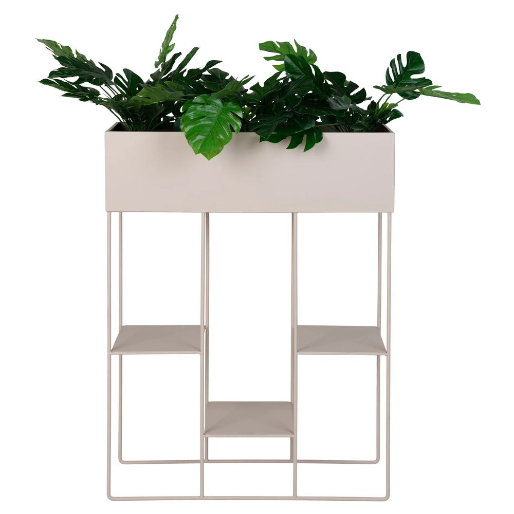 Modernes Pflanz- Regal MENSOLA Metall 80x60cm Blumenständer