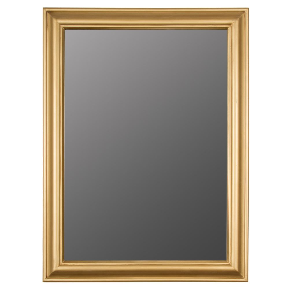 Vintage Spiegel FONDA Gold-Antik 82x62cm Facettenschliff