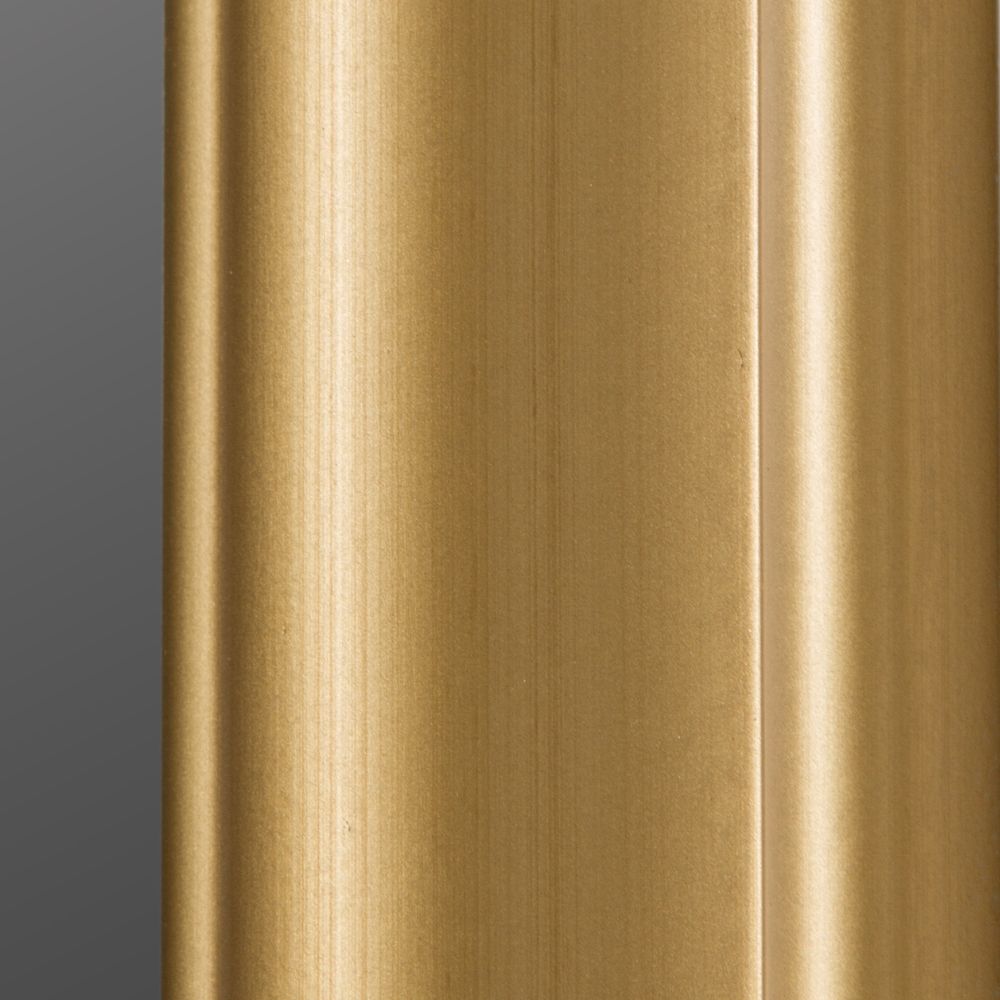 Vintage Spiegel FONDA Gold-Antik 132x72cm Facettenschliff