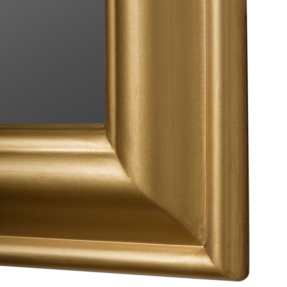 Vintage Spiegel FONDA Gold-Antik 132x72cm Facettenschliff