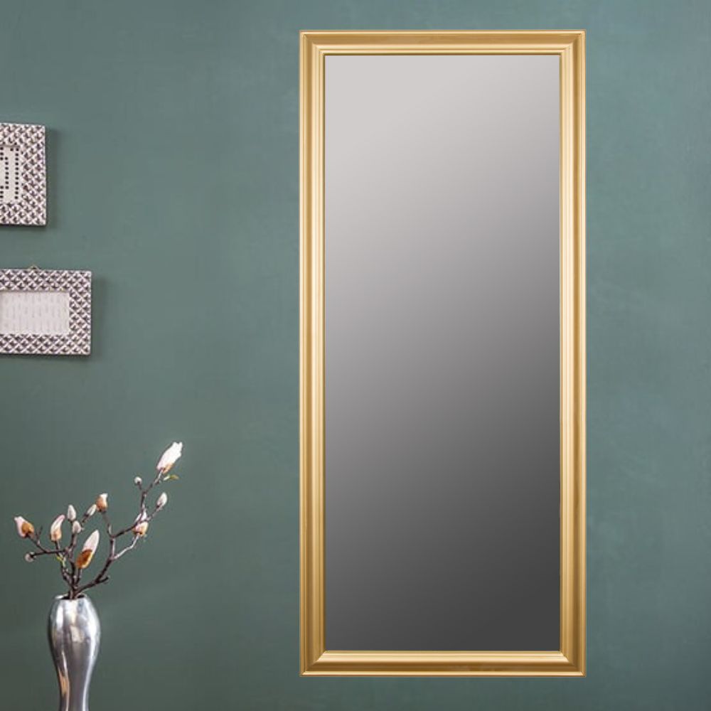 Vintage Spiegel FONDA Gold-Antik 150x60cm Facettenschliff