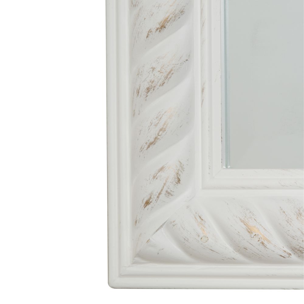 Traumhafter Spiegel MIRA 187x62cm antik-weiss Facette