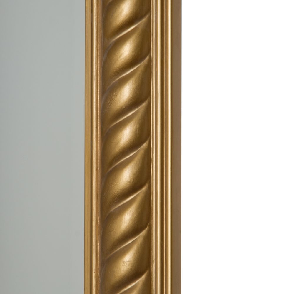 Traumhafter Spiegel MIRA 132x72cm antik-gold Facette