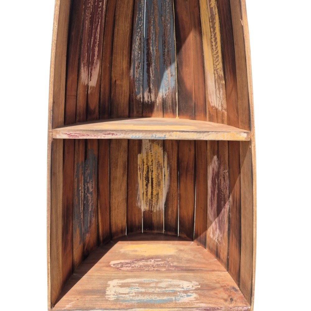 Massivholz Bootsregal LACI Jungle 195cm Bücherregal