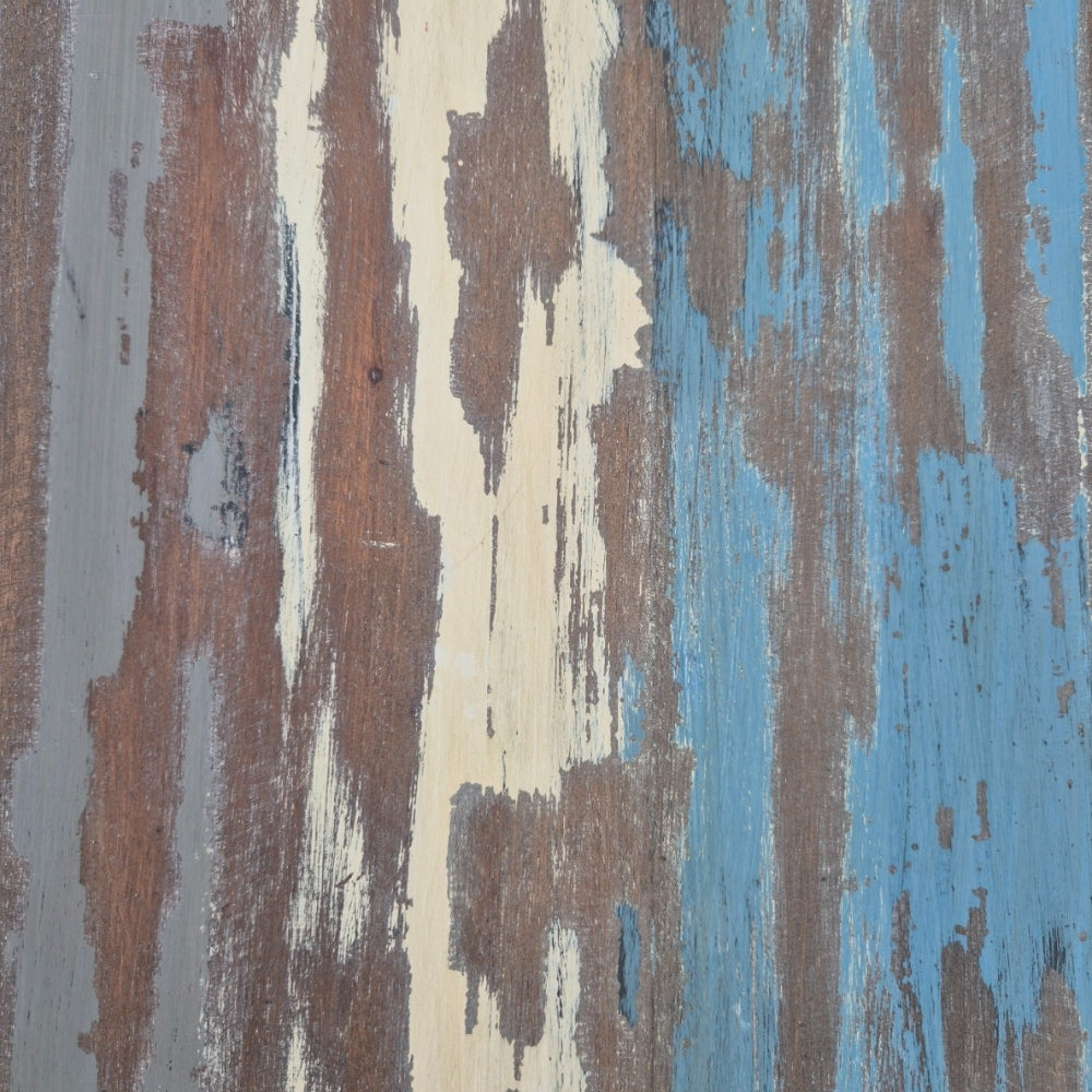 Massivholz Sitzbank RANCH 90cm Antik-Multicolor Mahagoni
