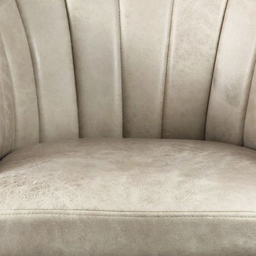 Drehsessel RURSUS Cream-Q Microfaser