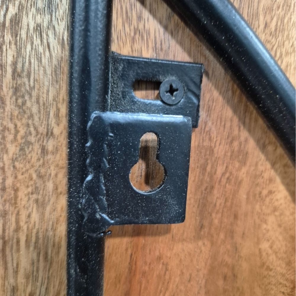 Wand-Deko-Objekt PARETO 90cm Unikat Akazienholz Wandbild