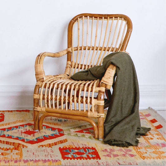 Kinder Rattan Sessel SUMATRA Natural Boho Kinderzimmer