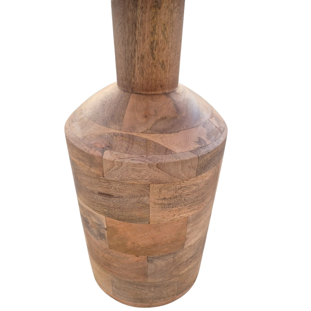 Massivholz Beistelltisch KITAR-E 45cm Mangoholz natural Handmade