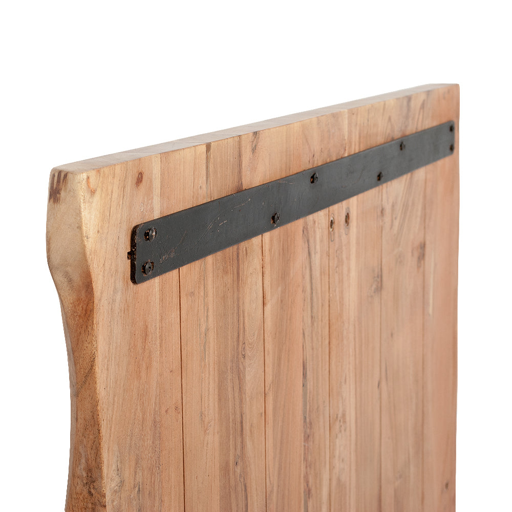 Akazie Tischplatte LIVING EDGE ca. 70x70cm Natural