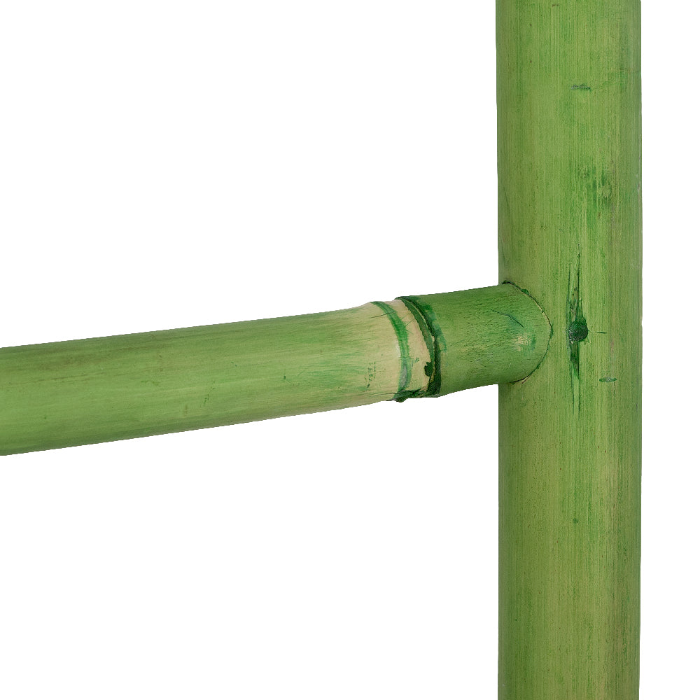 Bambus Deko-Leiter BAMBOO Green H150cm
