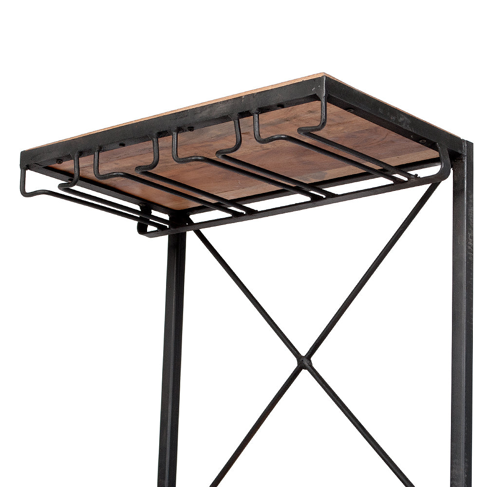 Bar Regal SCOOTER Vintage-Schwarz ca. H168cm