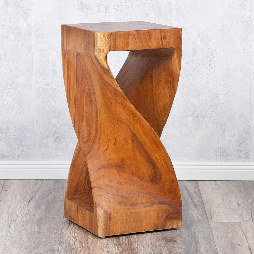 Design Beistelltisch MILLENIUM ca. H65cm Suar Massivholz