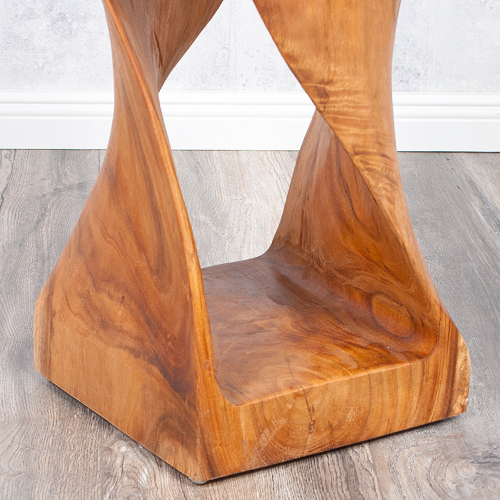 Design Beistelltisch MILLENIUM ca. H65cm Suar Massivholz