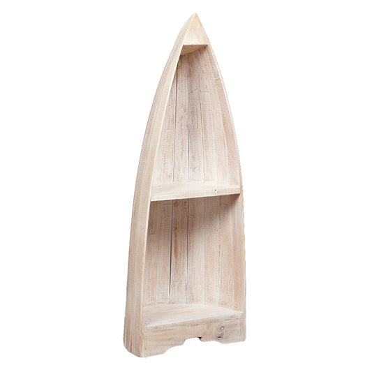 Bootsregal BALI White Wash Albasia ca. H100cm