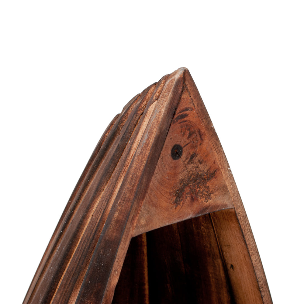 Bootsregal BALI Geflammt Albasia ca. H100cm