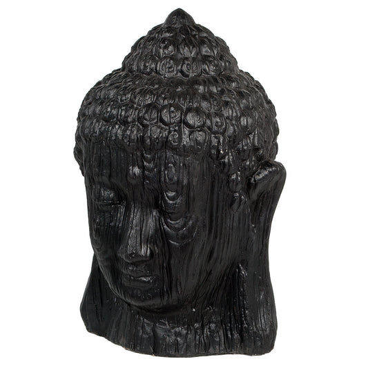 Buddha Kopf BESAR-M ca. H60cm Schwarz