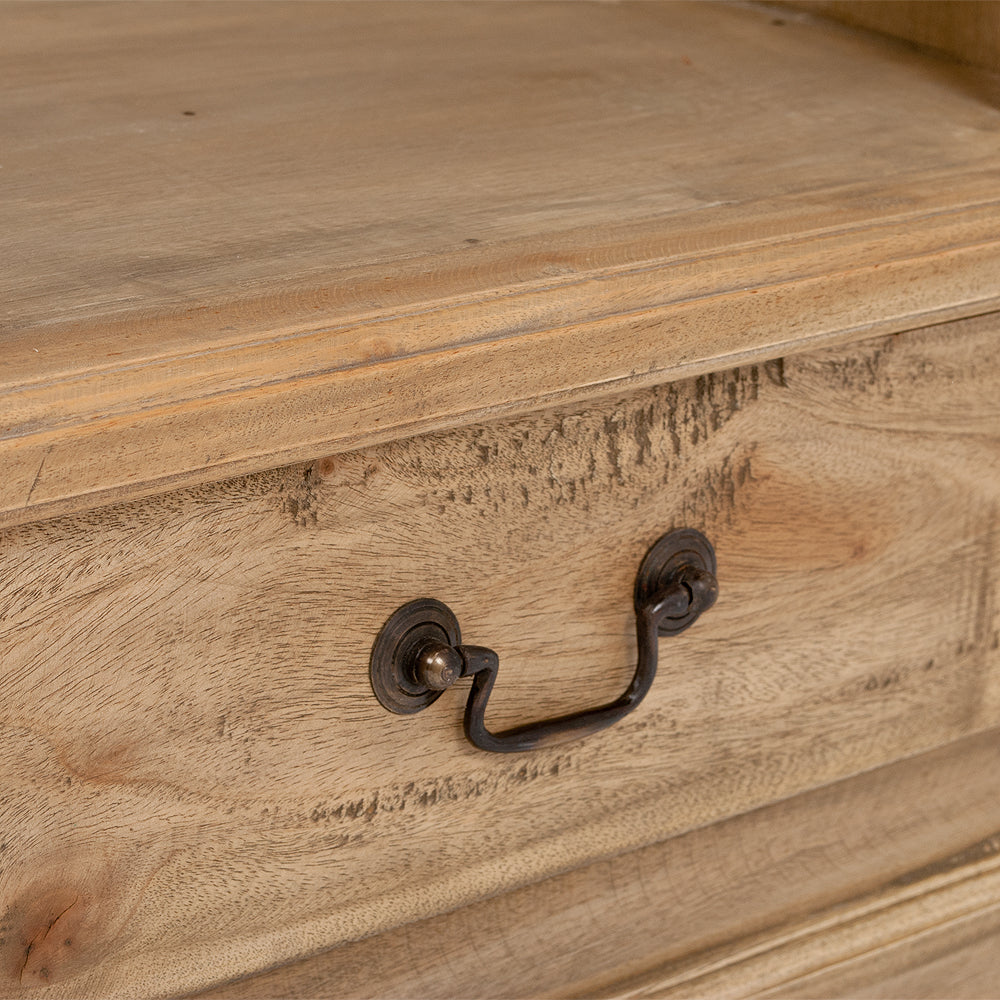 Bücherregal ANGELIQUE Antik Natural ca. B56cm