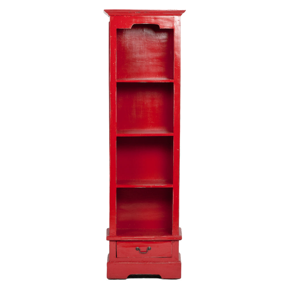 Bücherregal ANGELIQUE Antik Rot ca. B56cm