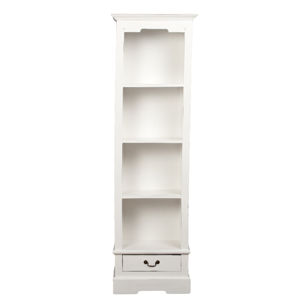Bücherregal ANGELIQUE Antik Weiß ca. B56cm