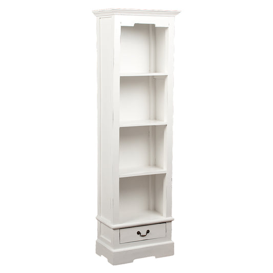 Bücherregal ANGELIQUE Antik Weiß ca. B56cm