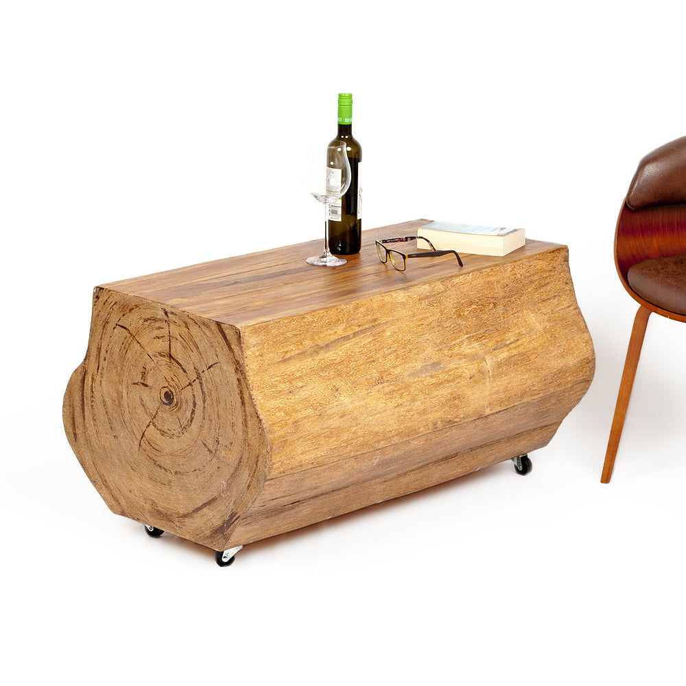 Couchtisch HOG ca. 90cm Natural Teak