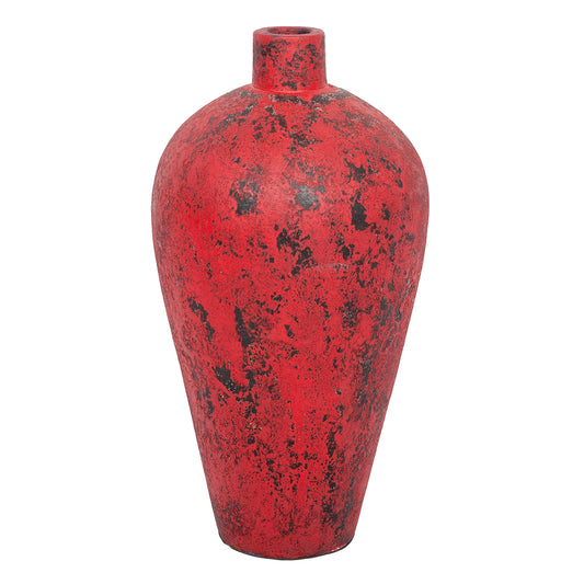 Deko-Vase COTTA-M Antik-Rot