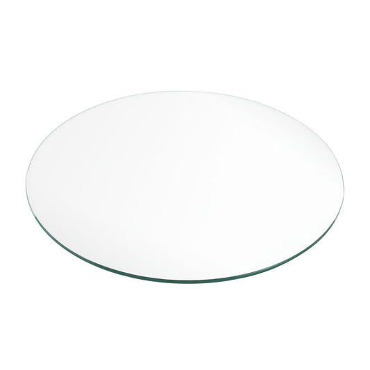 Glasplatte TERRY 80cm Rund 6mm Gehärtetes Glas