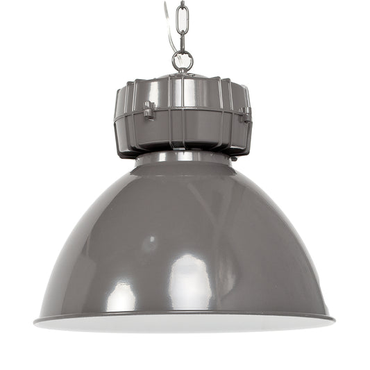 Metall Hängeleuchte BJÖRN D47cm Grau Industrie-Look