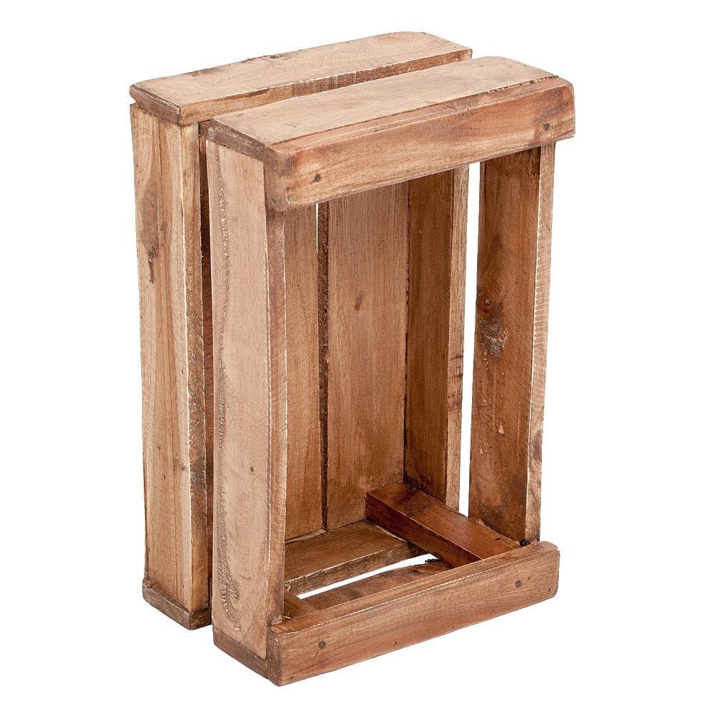 Holzkiste TINI-S Rustic-Teak